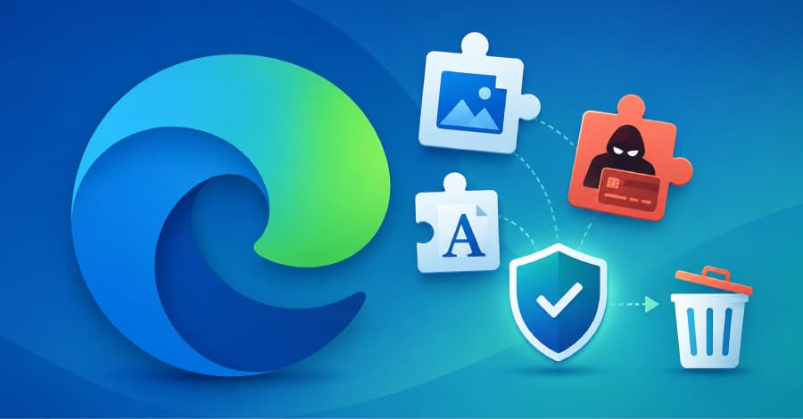 Microsoft supprime 119 extensions Edge malveillantes dissimulant des charges via stéganographie