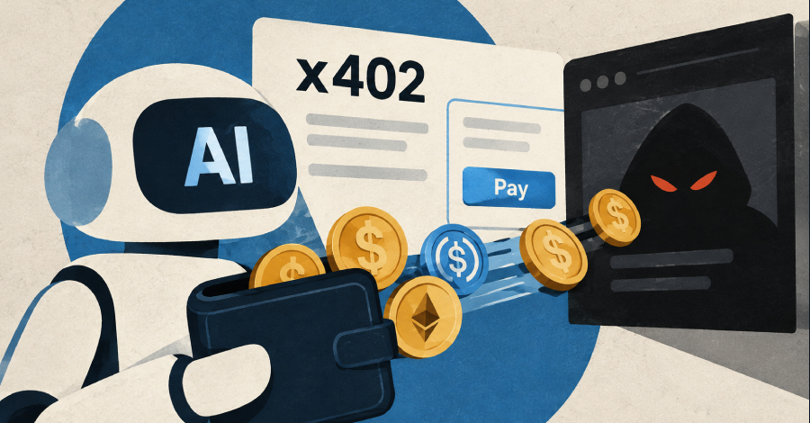 Illustration de l’article : Critical x402 SDK Flaw Could Let Malicious APIs Drain AI Agents’ Token Balances