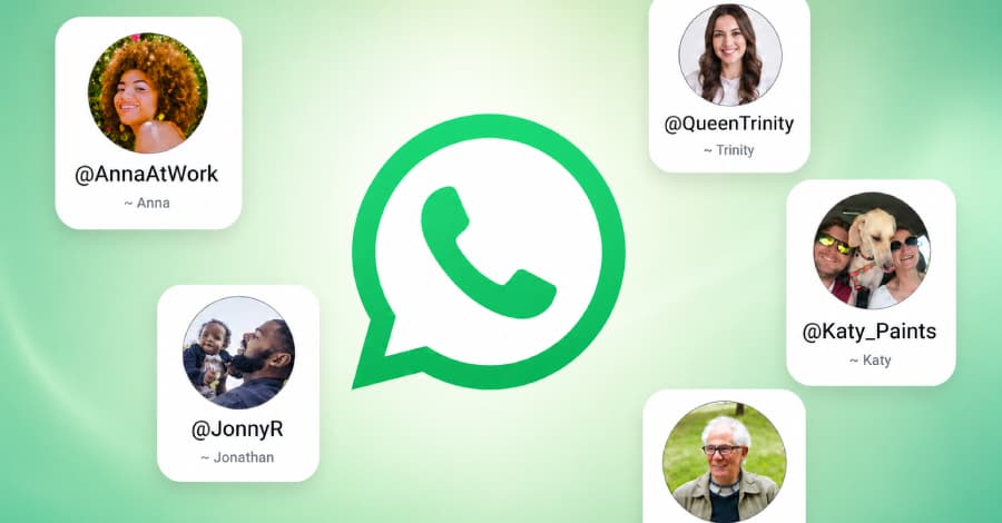 WhatsApp lance les noms d'utilisateur pour protéger la confidentialité des numéros de téléphone